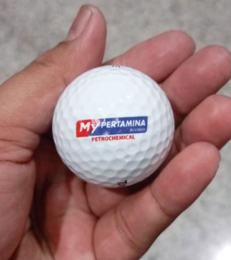 Print Bola Golf | Merchandise & Souvenir Promosi Kantor